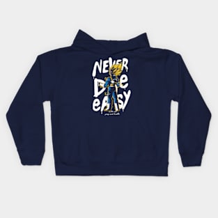 Never Die Easy (Vegeta ver.) Kids Hoodie